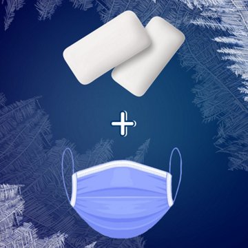 Eclipse Winterfrost Sugar Free Gum, 180 pc