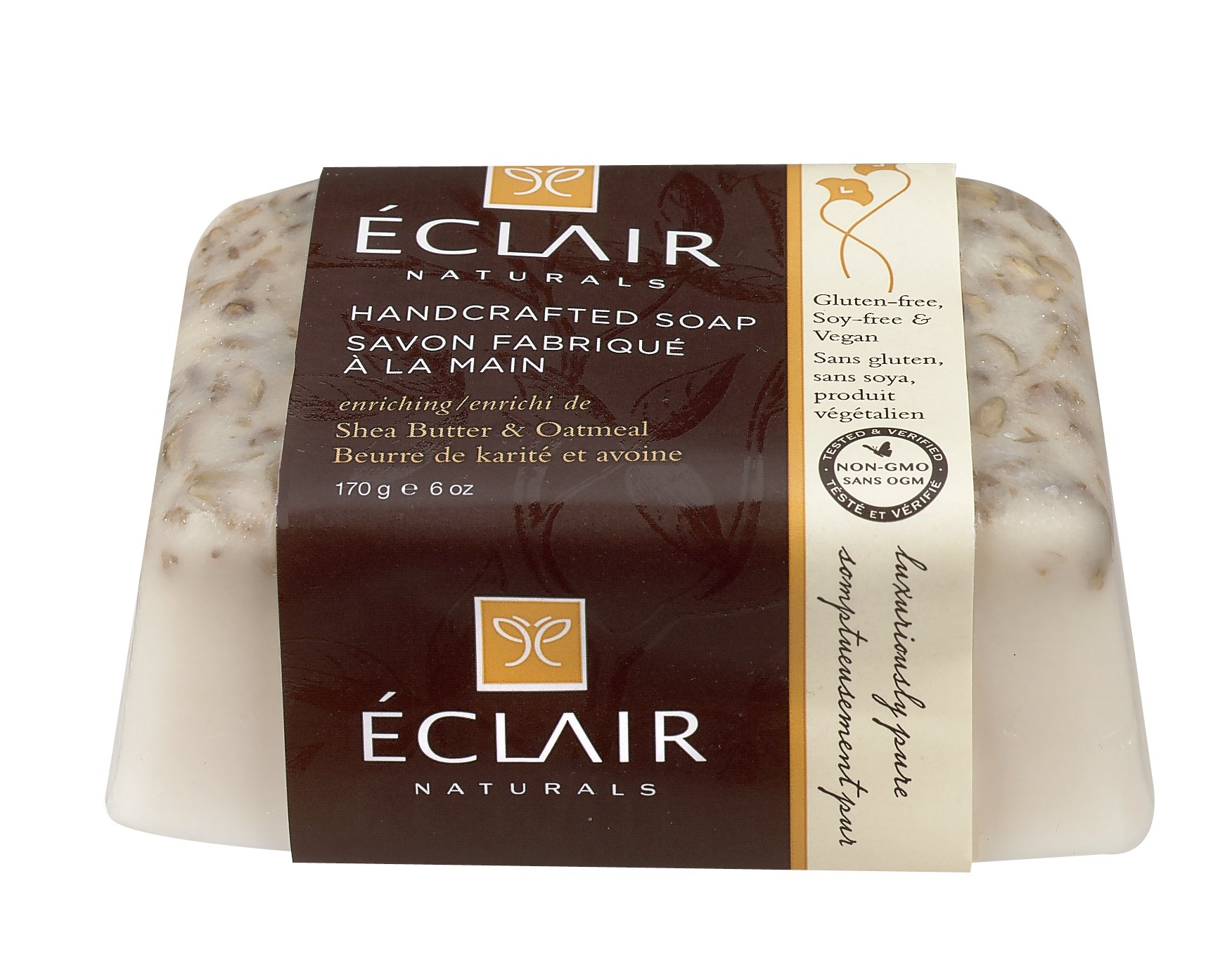 Eclair Naturals Bar Soap, Shea Butter and Oatmeal - Shop Hand & bar ...
