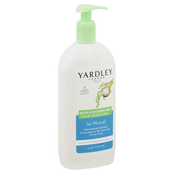 Yardley London Bath & Shower Gel, Sea Minerals Shop Body Wash at HEB