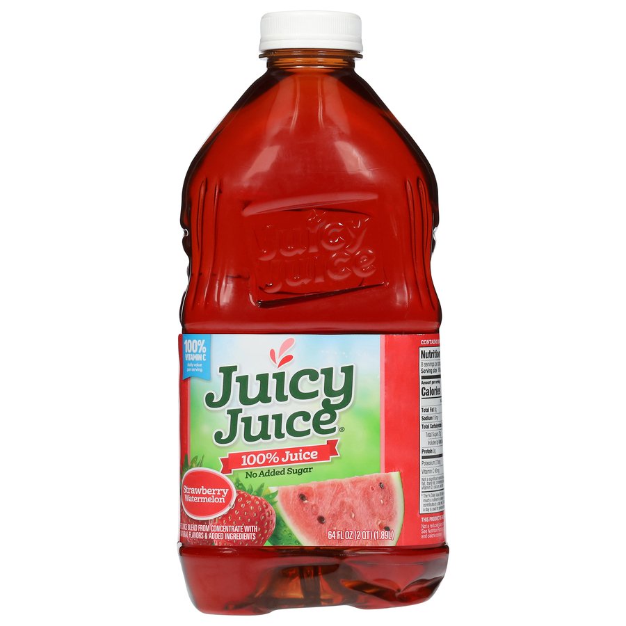 Juicy Juice 100 Strawberry Watermelon Juice Blend Shop Juice at HEB