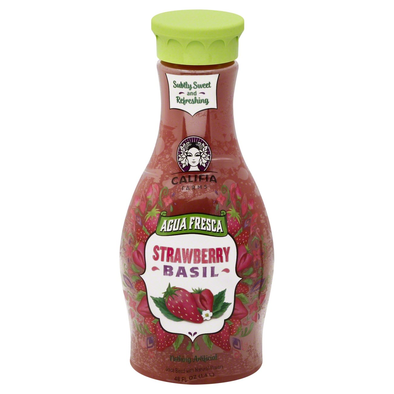 Aguas Frescas Strawberry Bottle