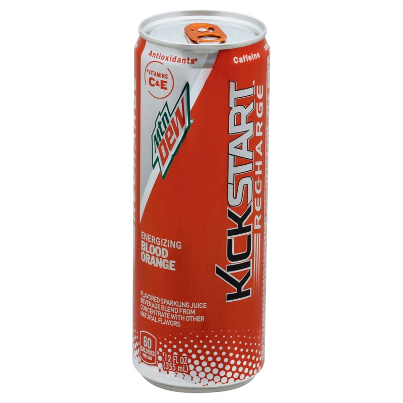 is mtn dew kickstart an energy drink