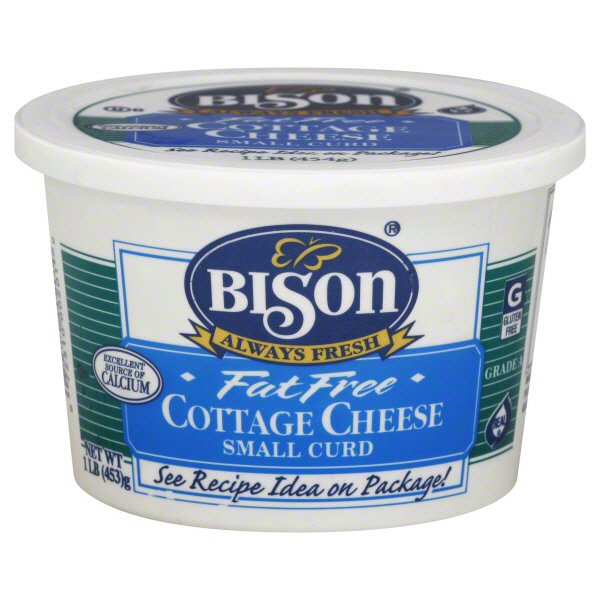 Bison Fat Free Cottage Cheese Shop Cottage cheese at HEB