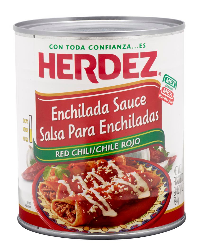 Herdez Enchilada Sauce Red Chili Shop Cooking Sauces at HEB