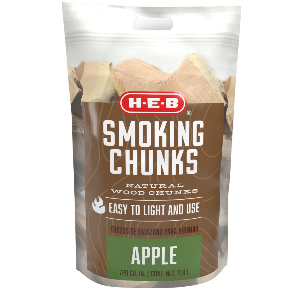 H E B Apple Smoking Wood Chunks Shop Charcoal Wood Fuel At H E B