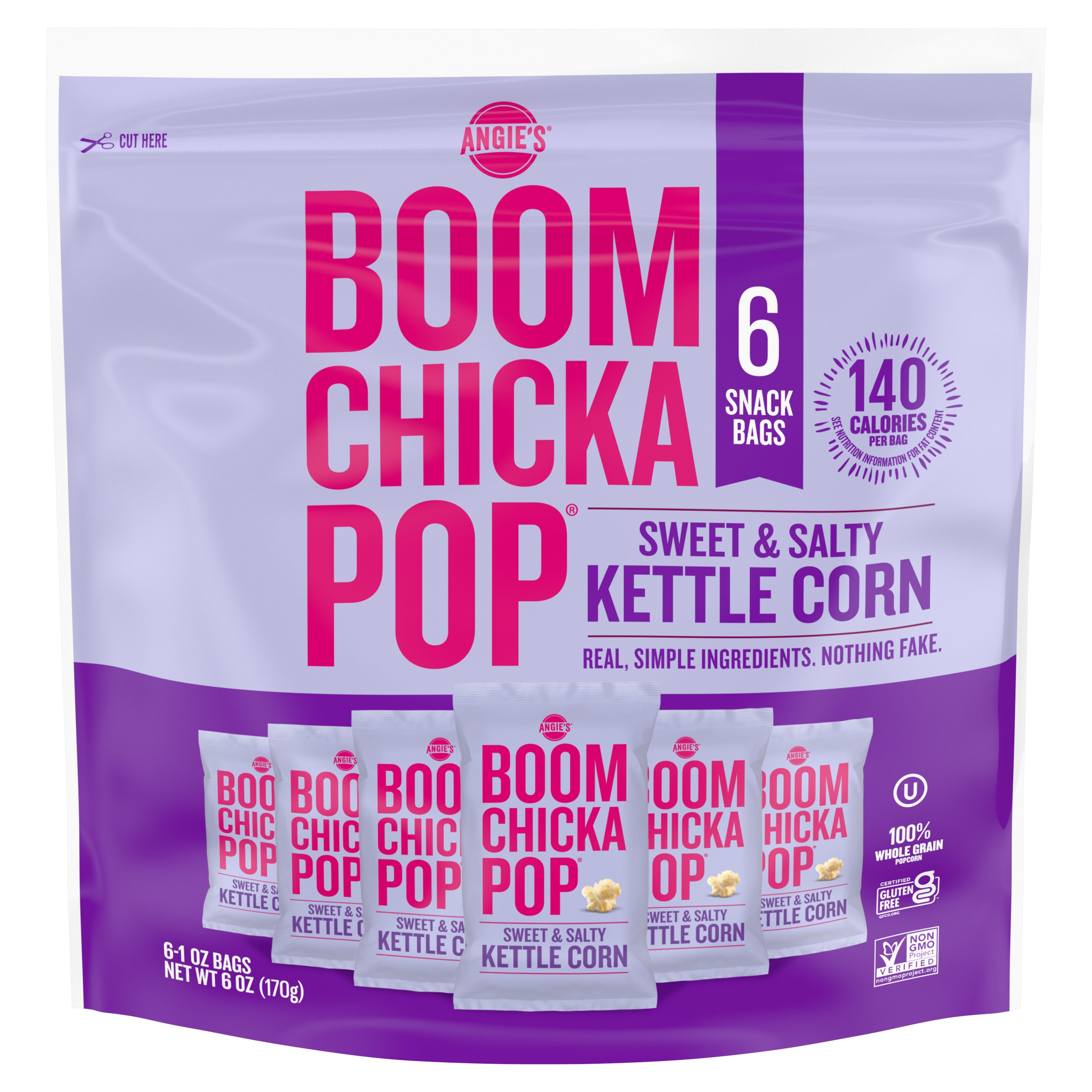 SkinnyPop Sweet & Salty Kettle Popcorn, Gluten Free, Non-GMO