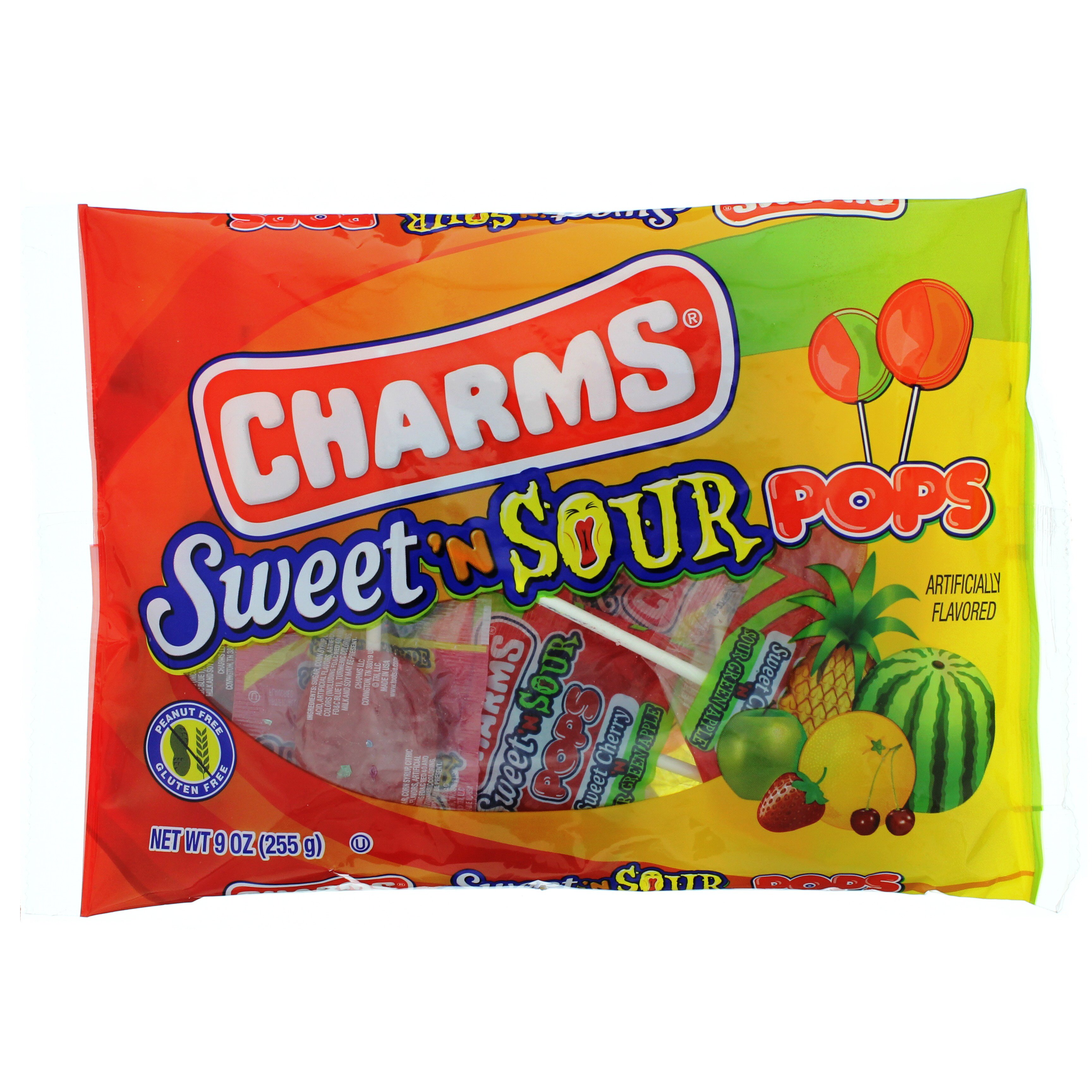 Charms Sweet N Sour Pops Shop Candy at HEB