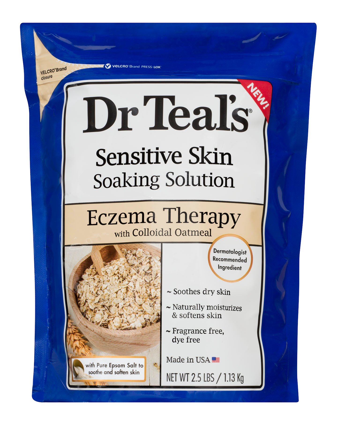 Dr Teal's Sensitive Skin Soak Solution Eczema Therapy Shop Bubble