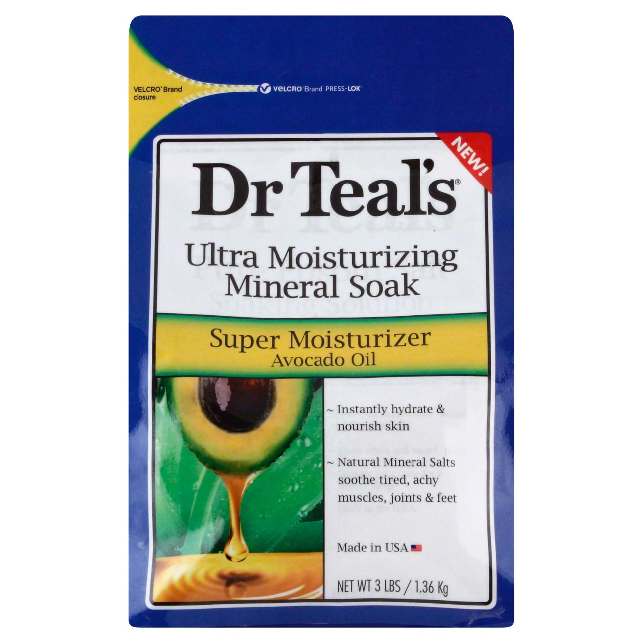 Dr Teal's Ultra Moisturizing Mineral Soak with Avocado Oil Shop