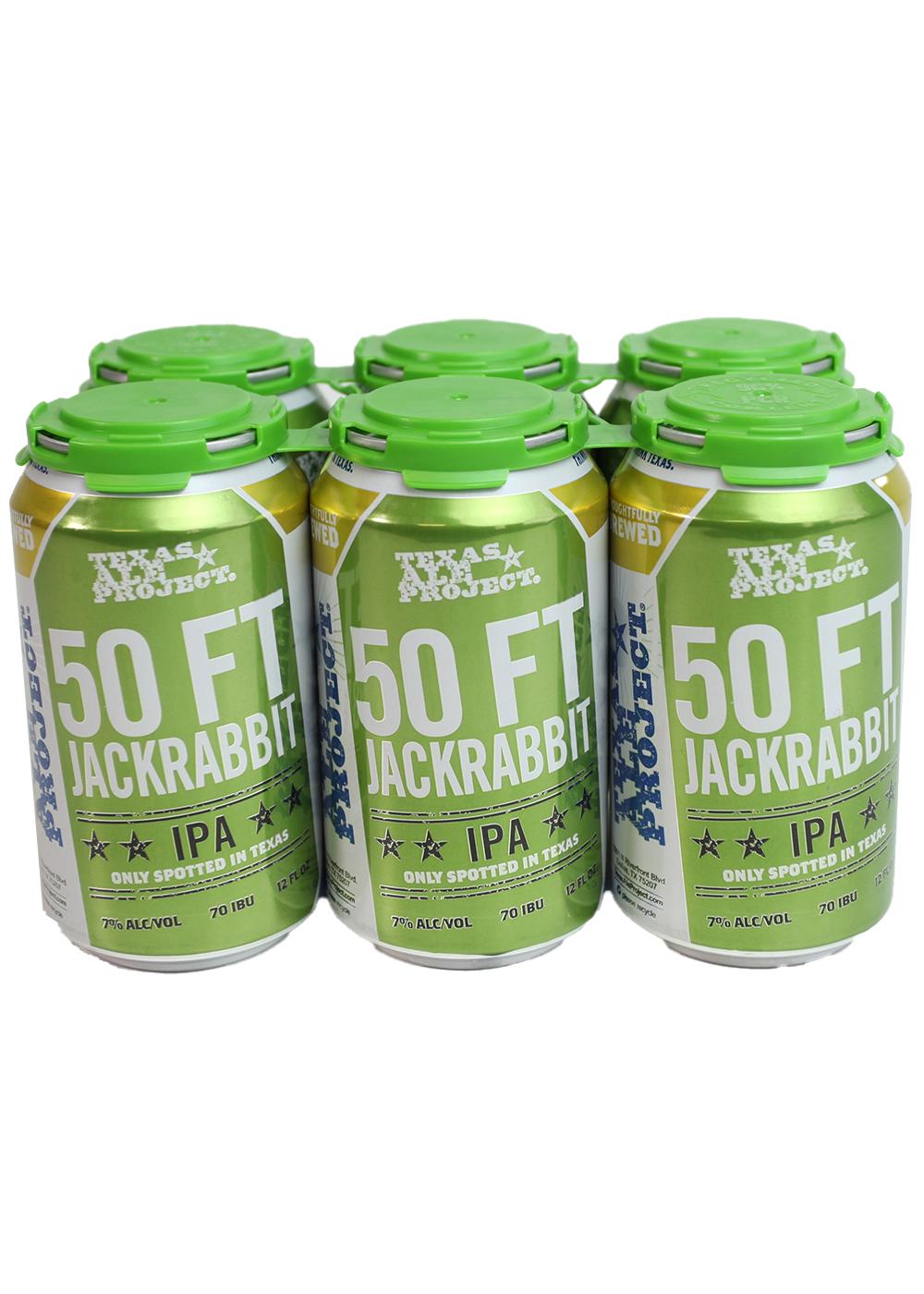 Texas Ale Project 50 Ft Jackrabbit IPA Beer 12 oz  Cans; image 1 of 2