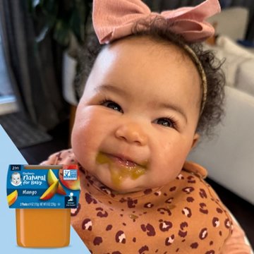 Gerber Stage 2 Baby Food - Mango, 4 oz Tubs