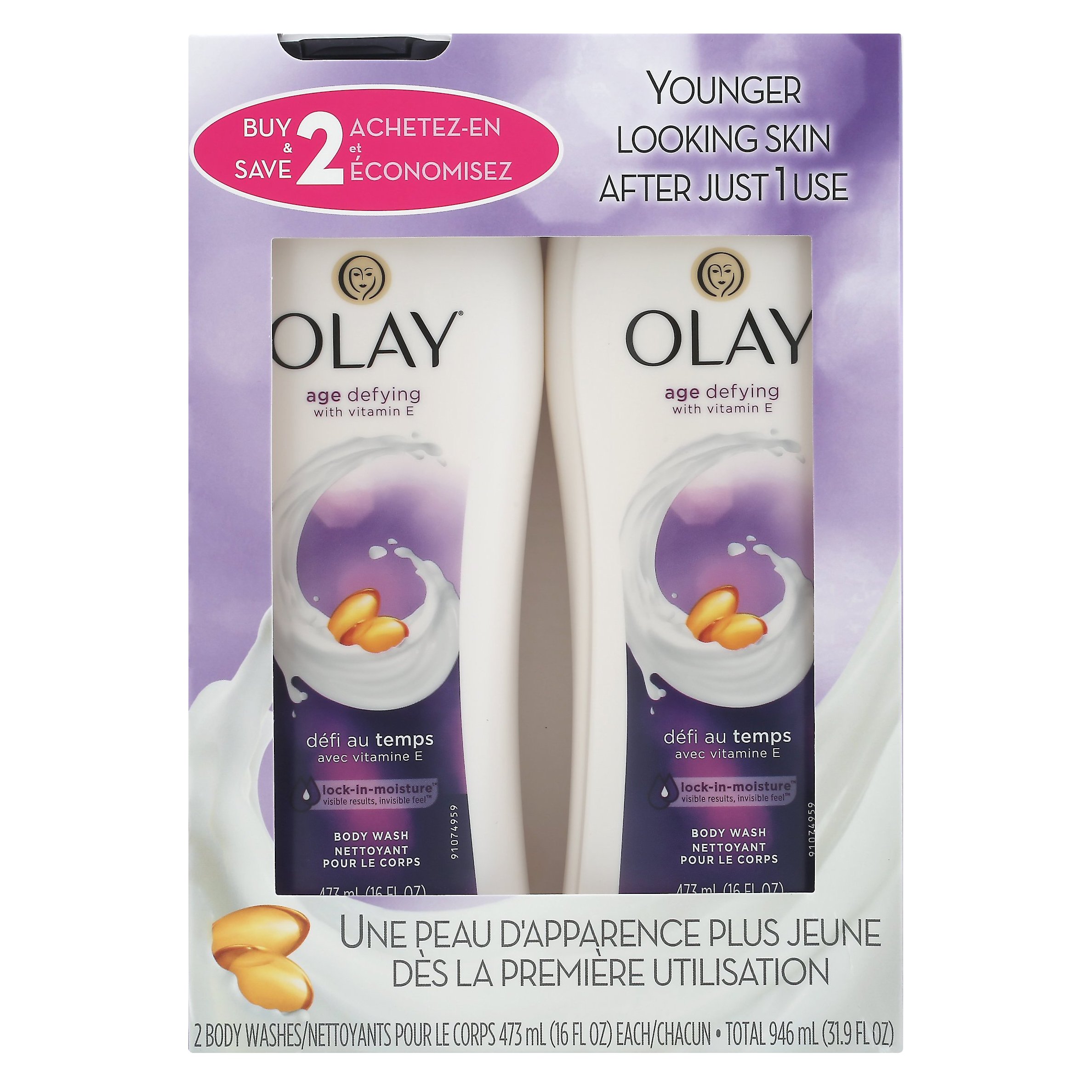 Olay Age Defying Body Wash with Vitamin E Twin Pack Shop Cleansers