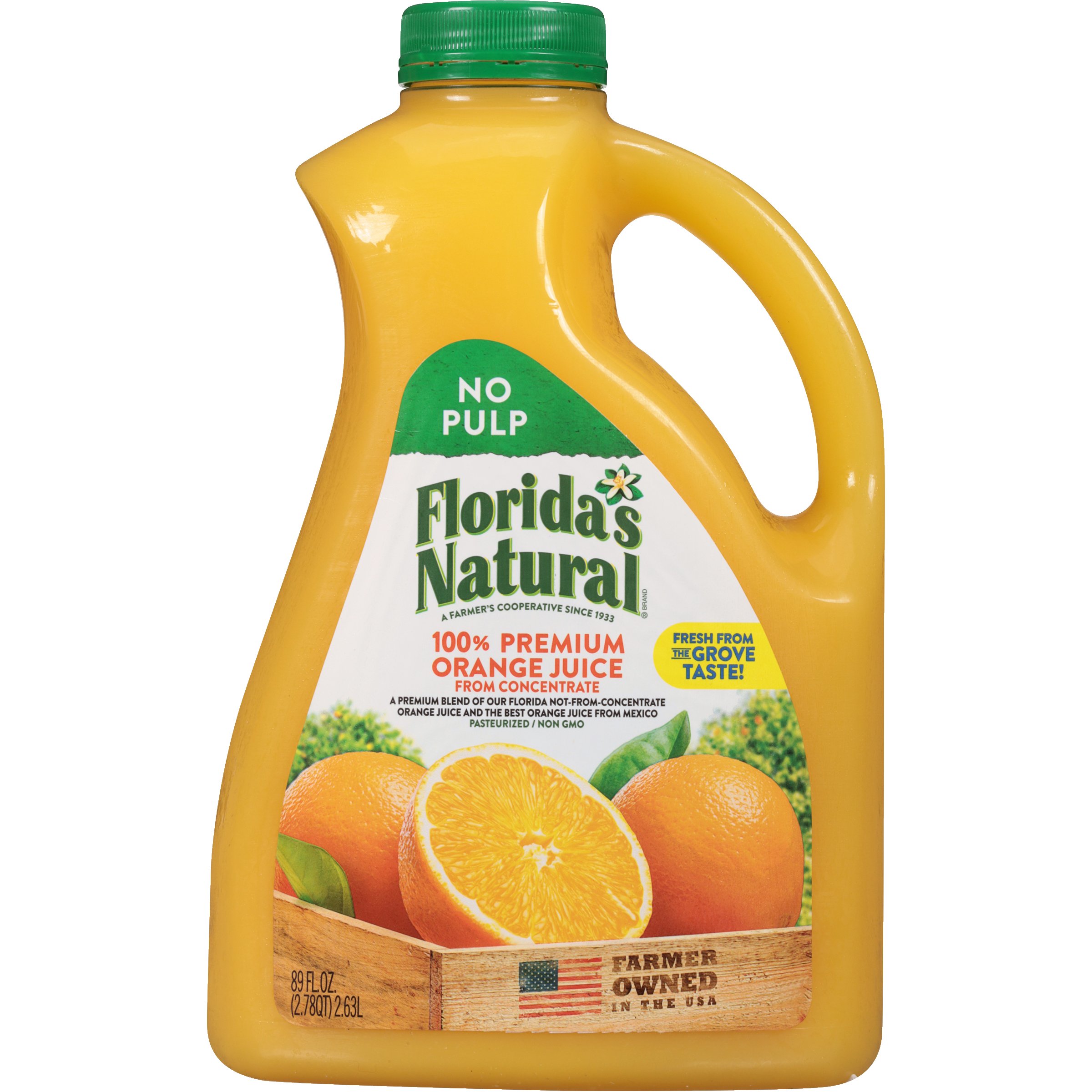 Florida's Natural Orange Juice No Pulp - Shop Juice at H-E-B