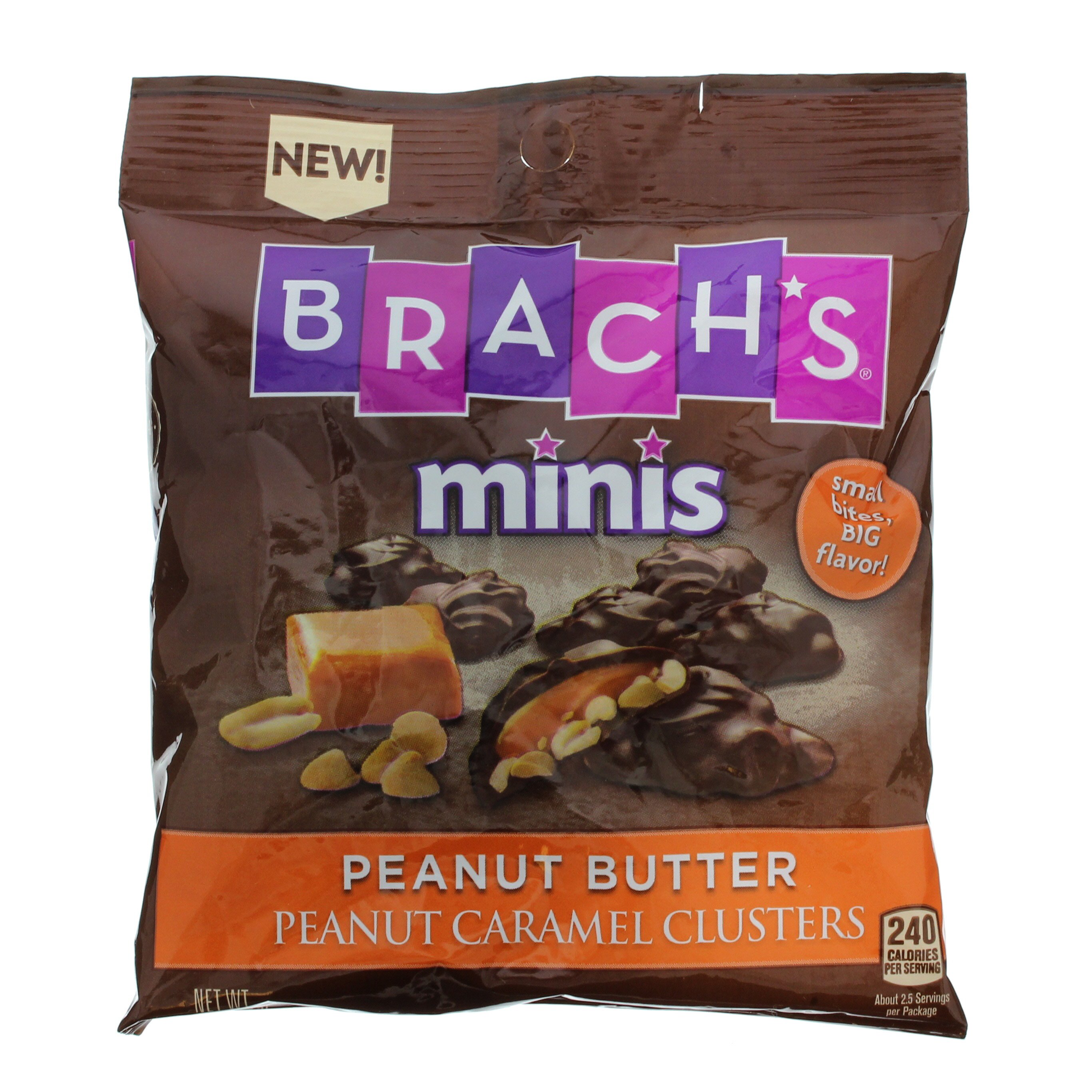 Brach's Mini Peanut Butter Caramel Clusters Shop Snacks & Candy at HEB