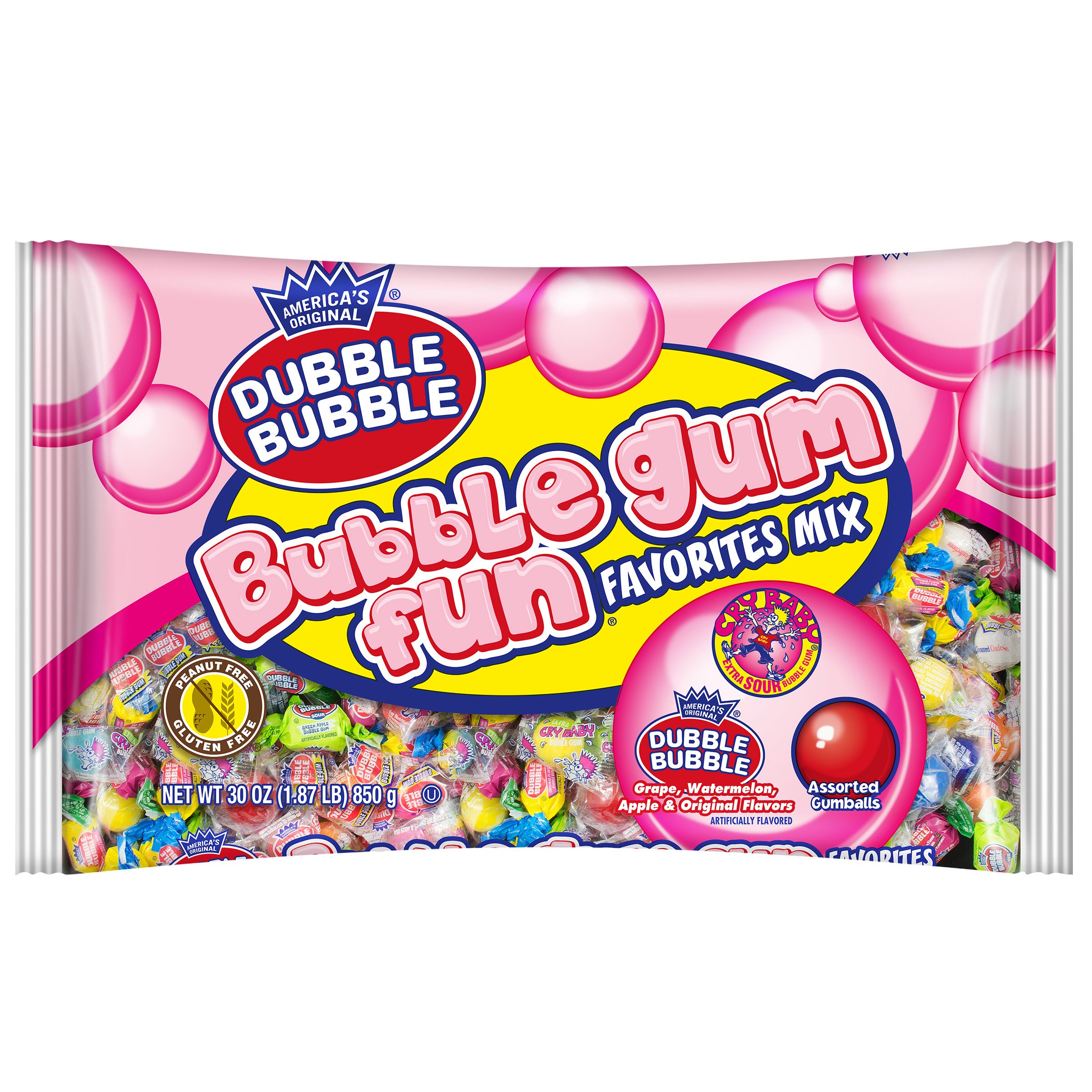 Dubble Bubble Bubble Gum Fun Favorite Mix