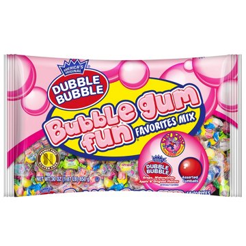 Dubble Bubble Bubble Gum Fun Favorite Mix, 30 oz