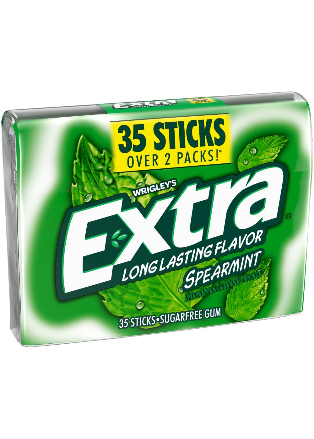 Extra Spearmint Sugar Free Chewing Gum; image 1 of 8