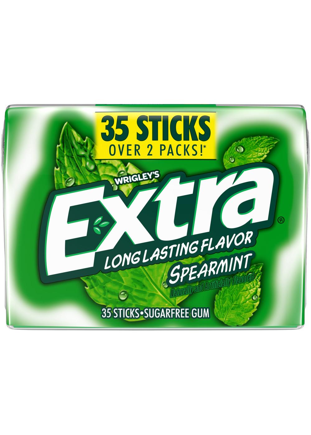 Extra Spearmint Sugar Free Chewing Gum; image 7 of 8