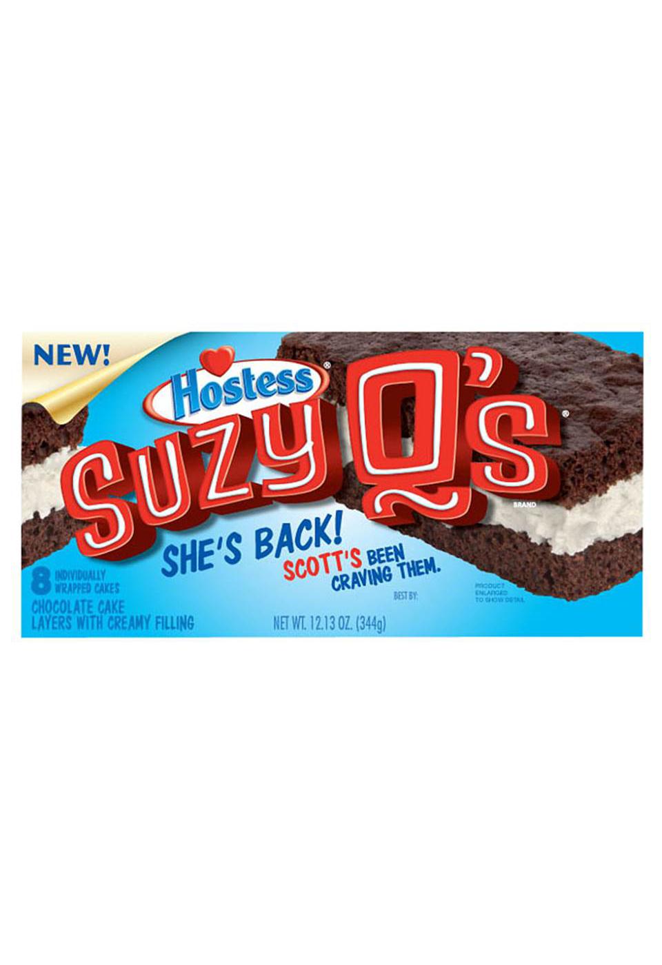 Hostess Suzy Q Snack Cakes; image 1 of 2