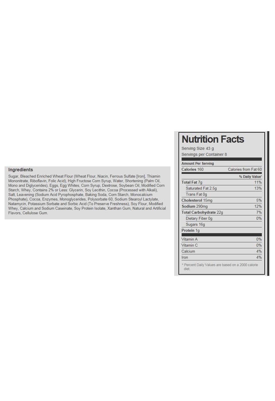 Hostess Suzy Q Snack Cakes; image 2 of 2