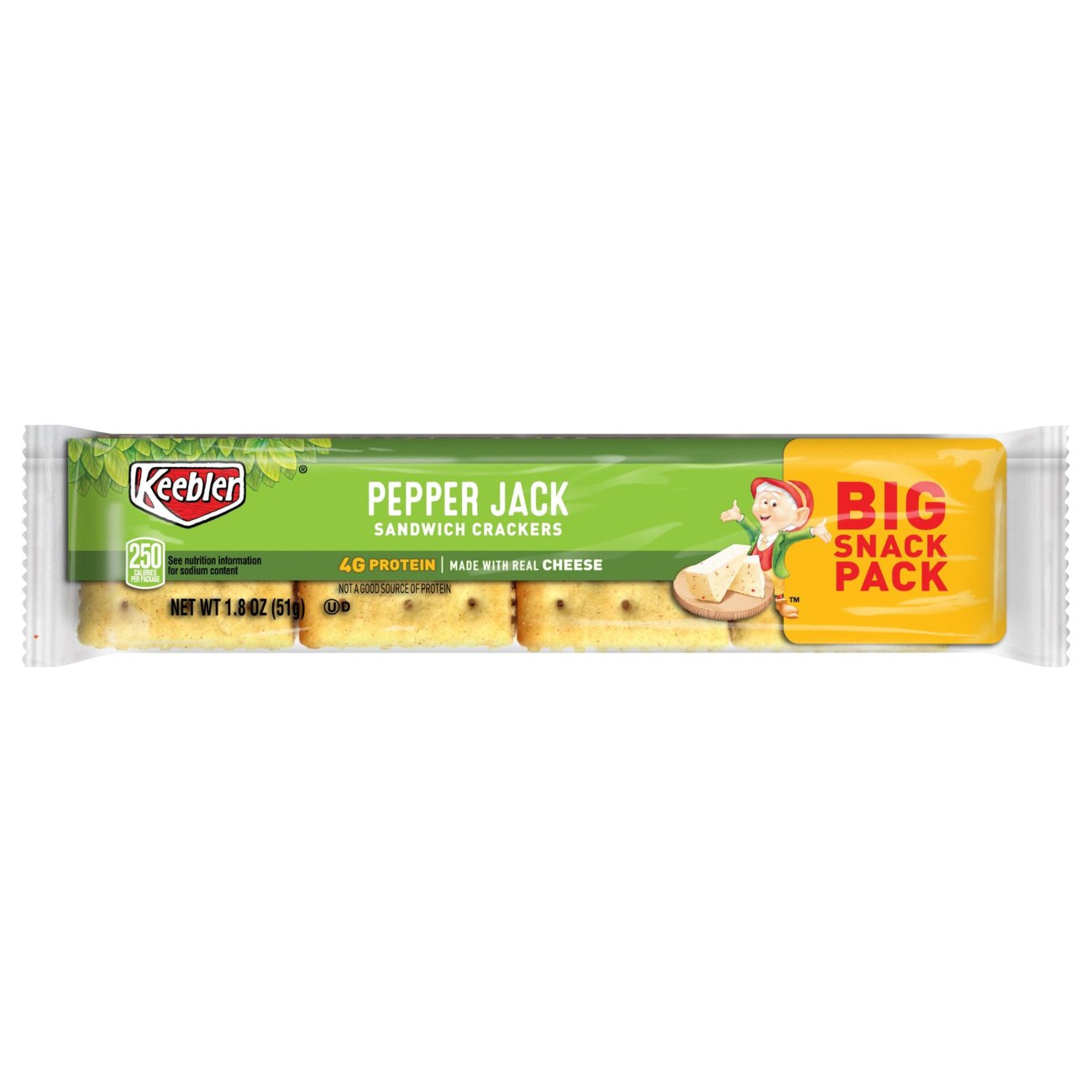 Keebler Pepper Jack Sandwich Crackers Shop Crackers & Breadsticks at