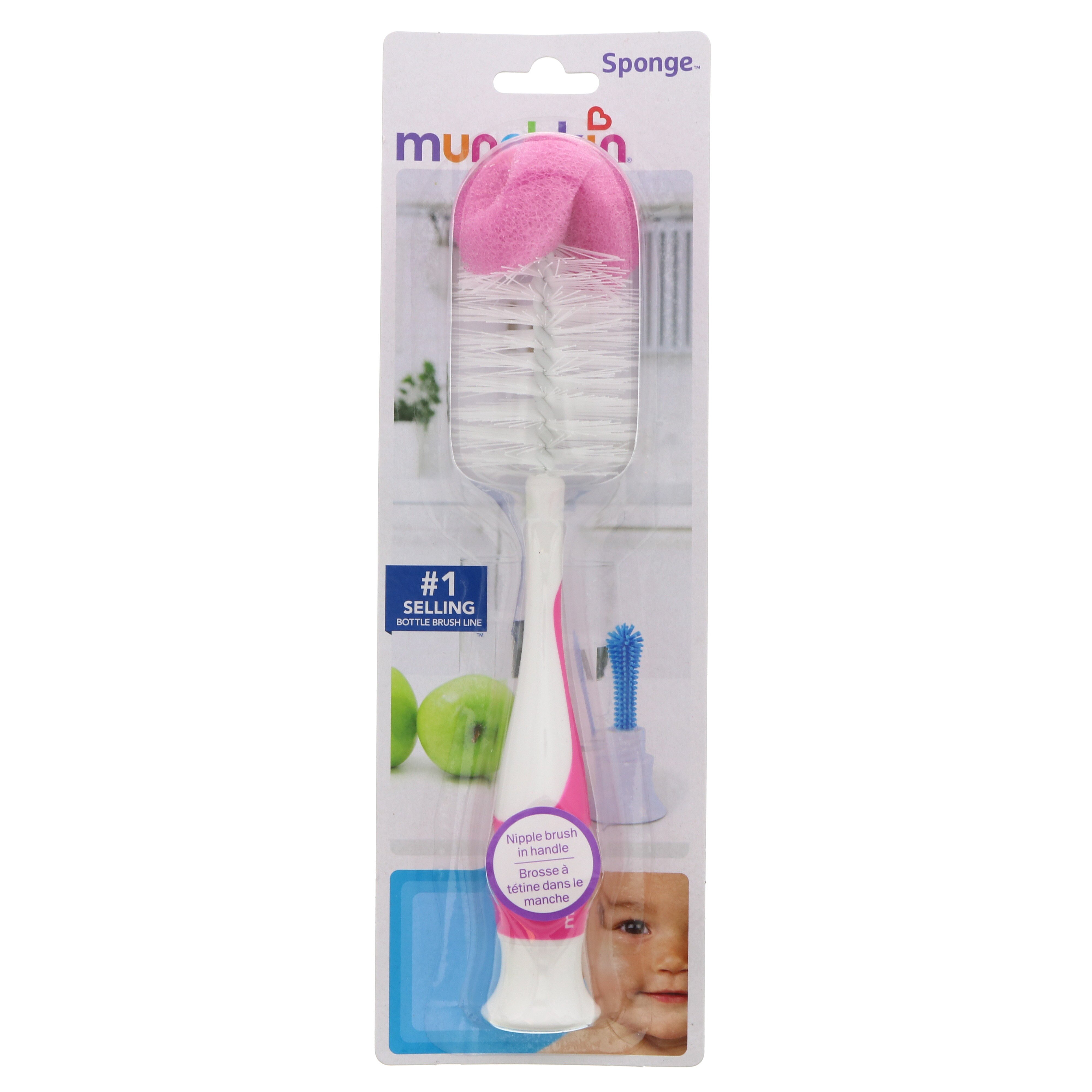 Munchkin Bottle And Nipple Brush - 2pk : Target