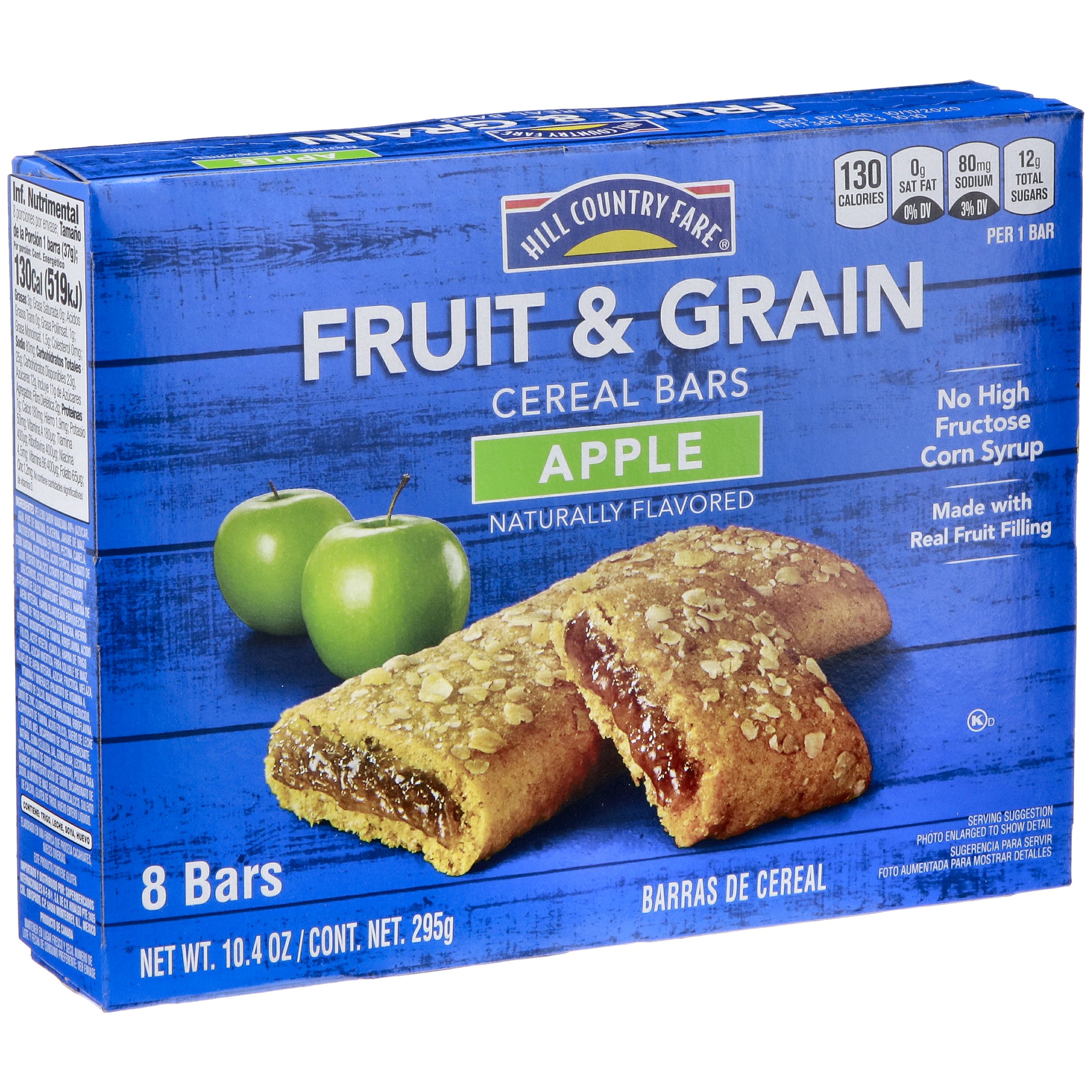 Hill Country Fare Apple Fruit & Grain Cereal Bars Shop Granola