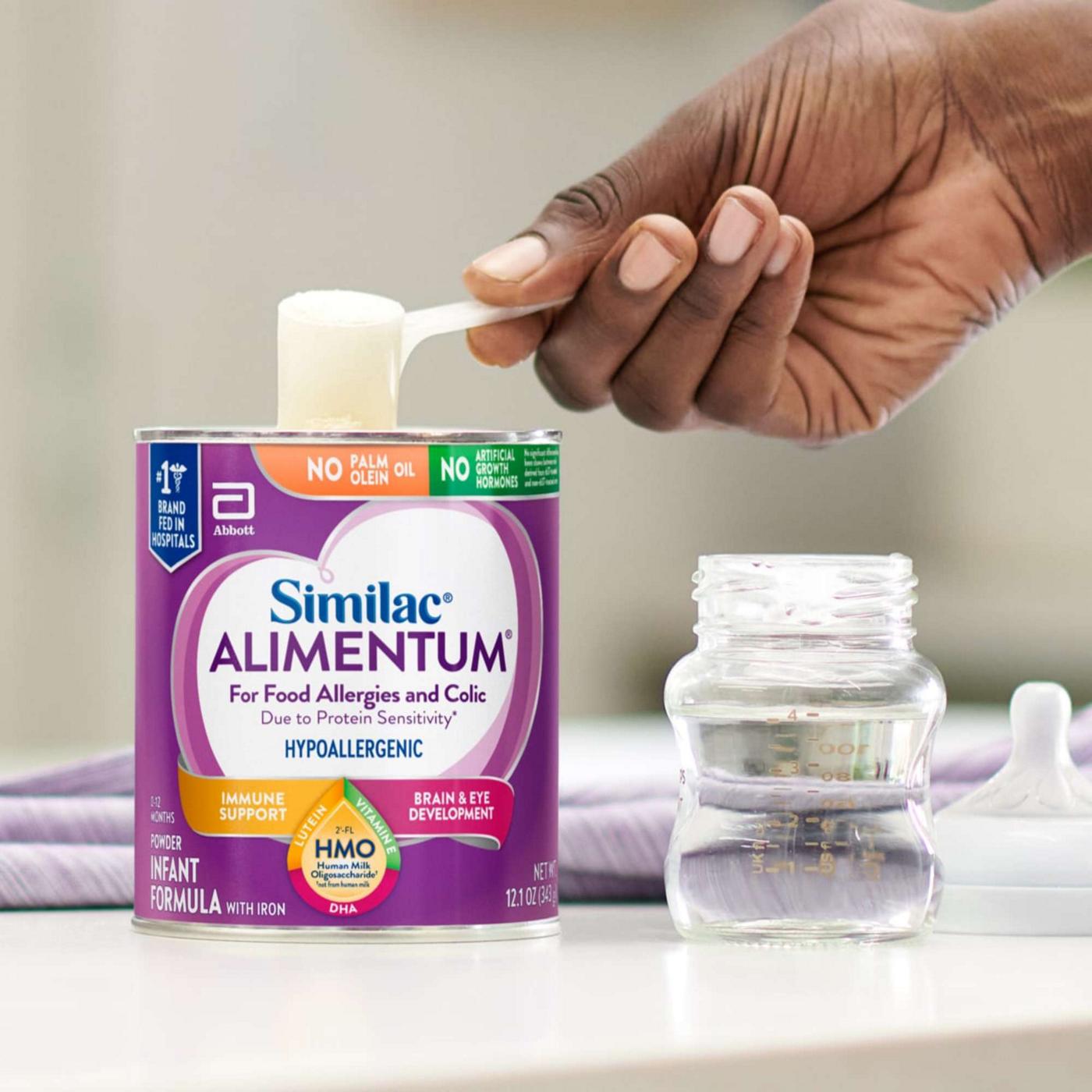 Similac Alimentum with 2’-FL HMO, Baby Formula Powder Value Can; image 7 of 12