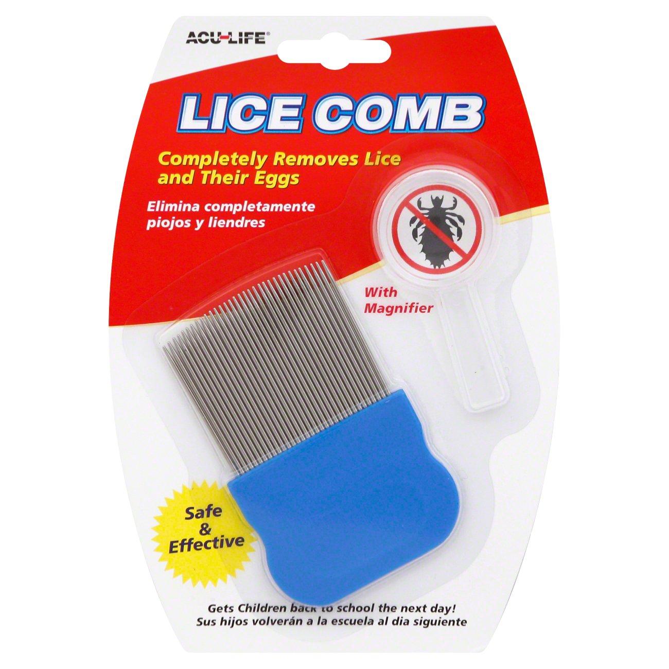 Health Enterprises Medi-Comb Lice Comb With 5X Magnifier - Shop Medicines &  Treatments at H-E-B