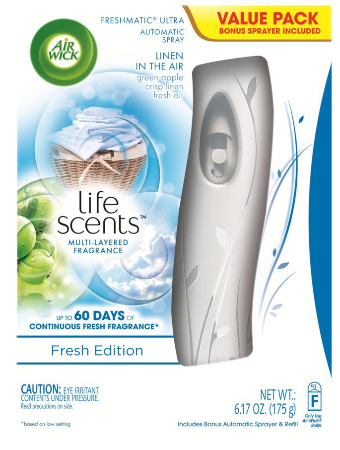 Air Wick Freshmatic Automatic Spray, Linen In the Air Shop Air Fresheners at HEB