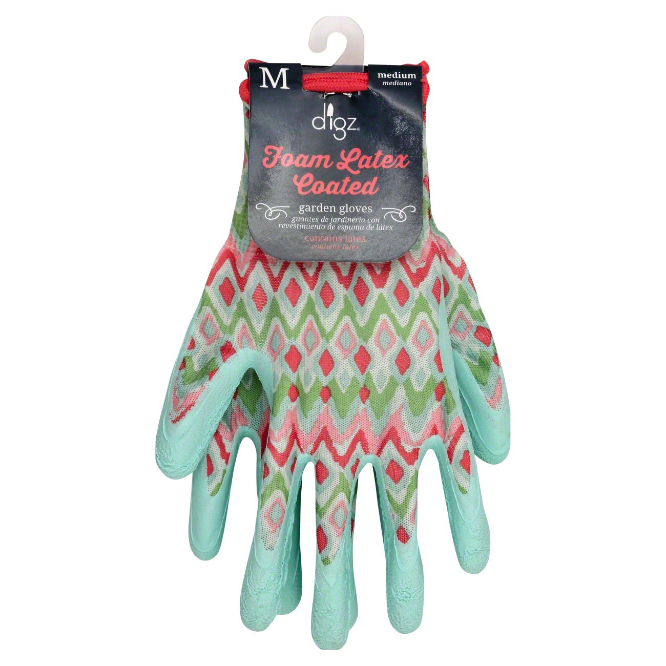 Digz Women's Foam Latex Coated Stretch Knit Gardening Gloves Shop