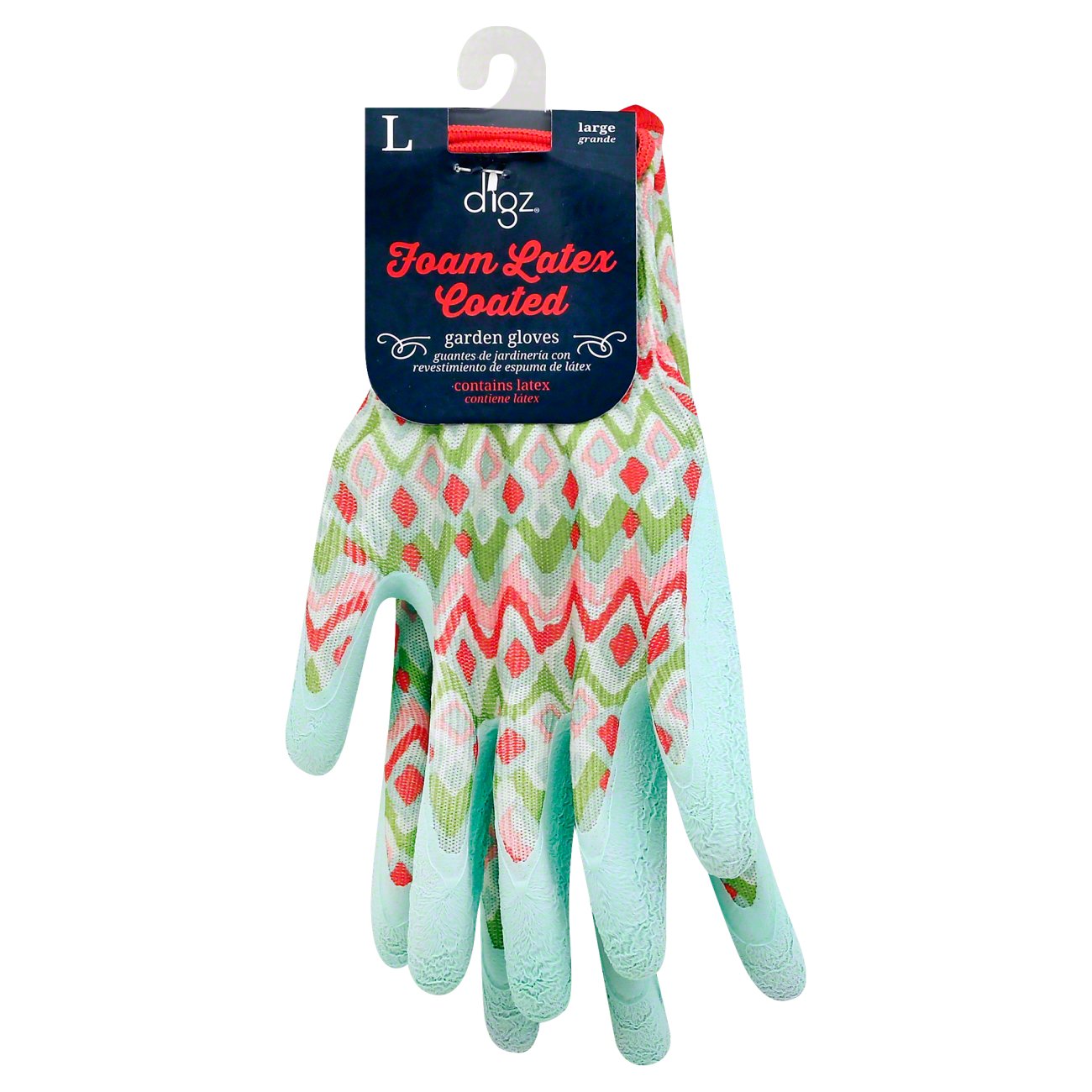 Digz Women's Foam Latex Coated Stretch Knit Gardening Gloves Shop