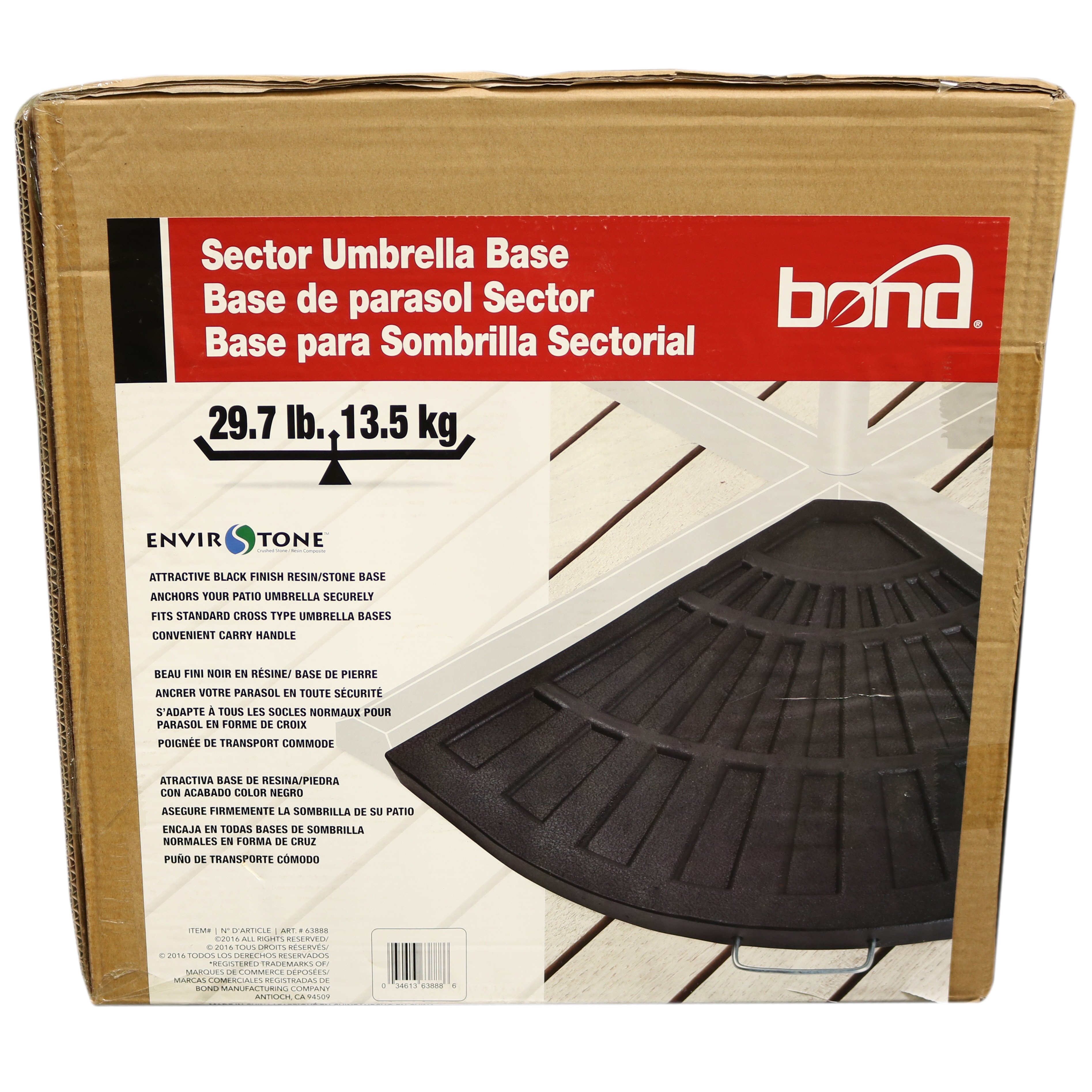 envirostone umbrella base