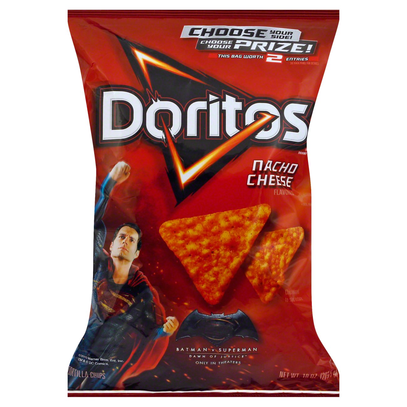 Doritos Nacho Cheese Flavored Tortilla Chips - Shop Chips at H-E-B