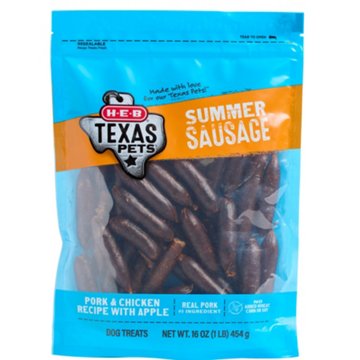 H-E-B Texas Pets Summer Sausage Dog Treats