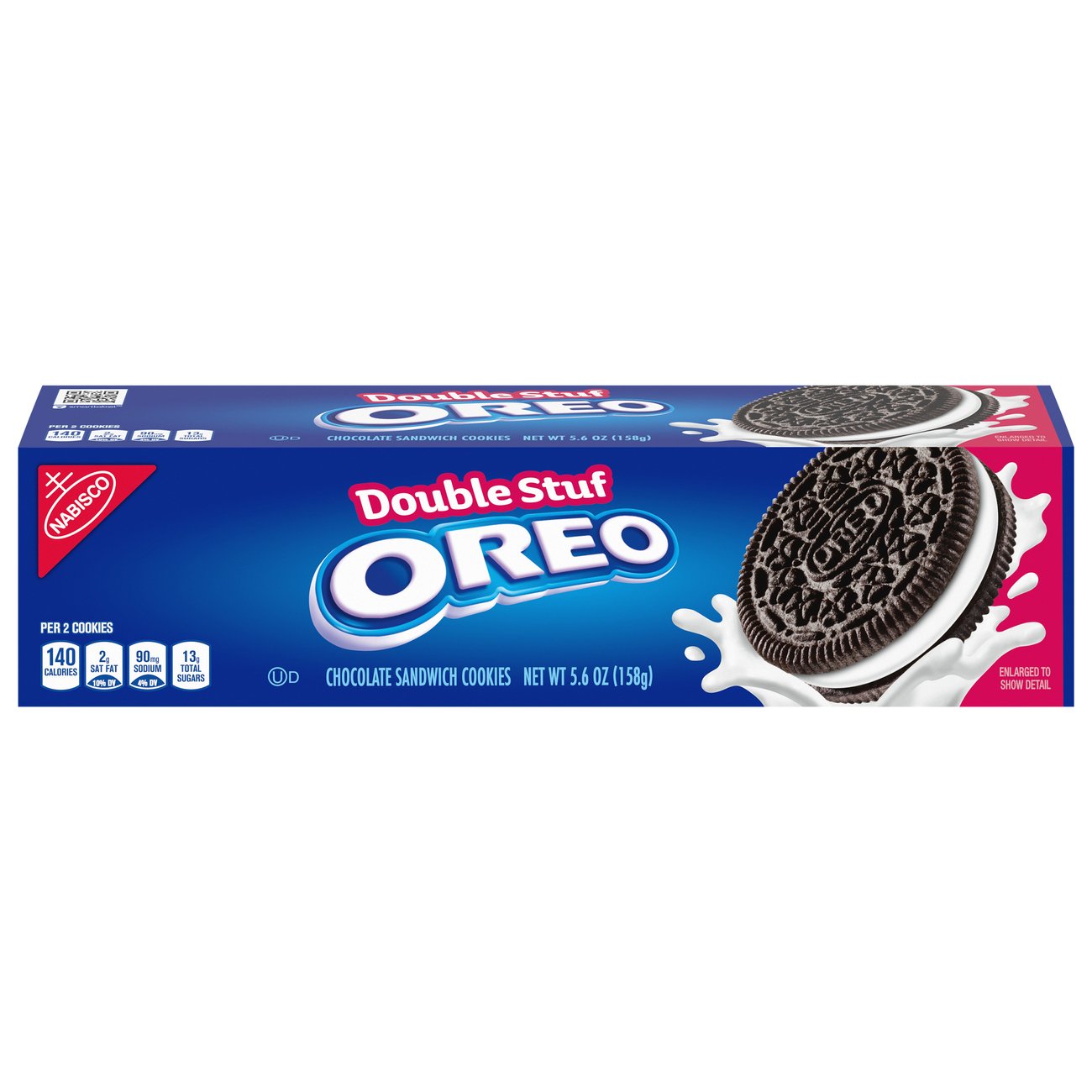 Nabisco Double Stuf Oreo Sandwich Cookies Shop Cookies at HEB