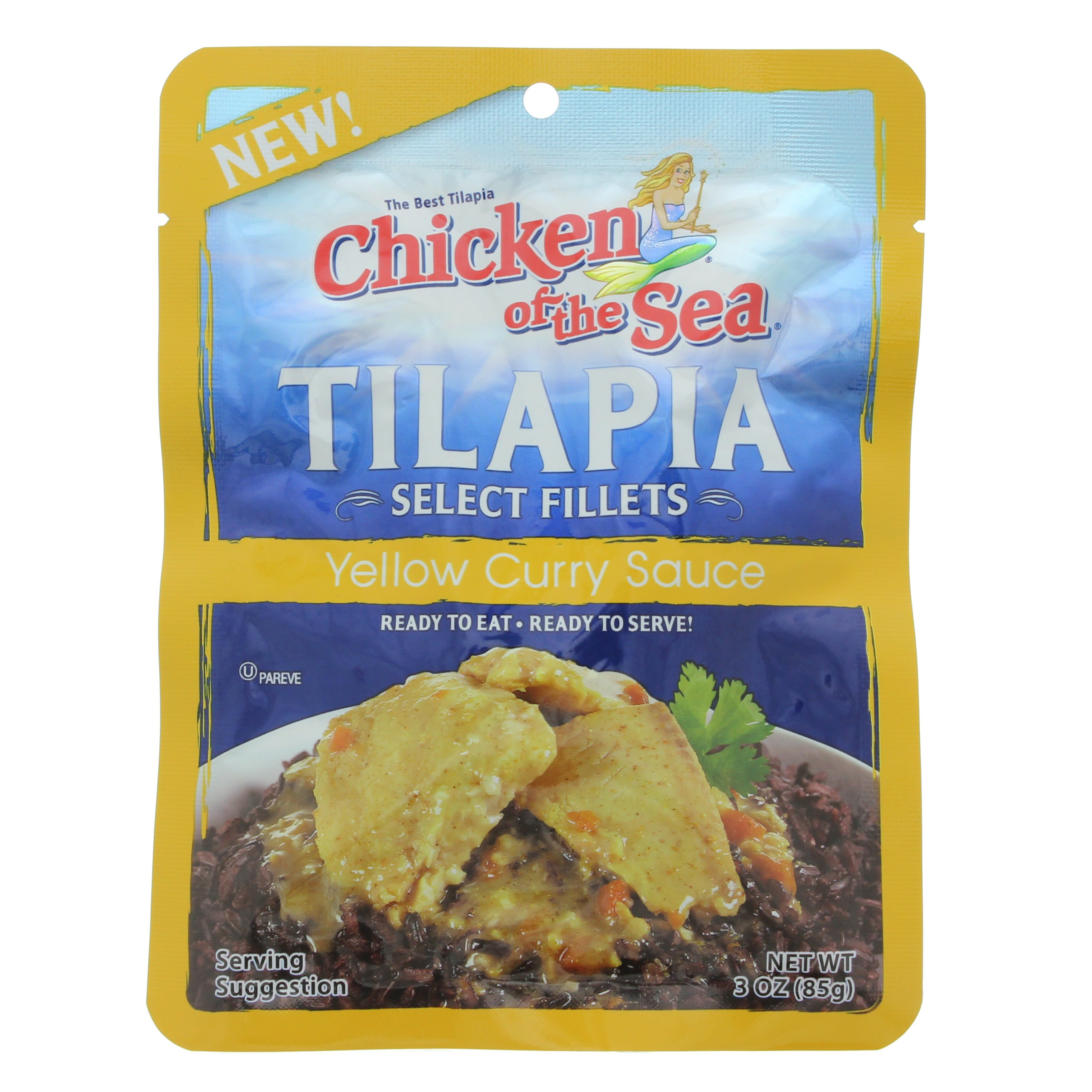 Chicken of the Sea Pouch Tilapia in Yellow Curry Sauce Shop Seafood