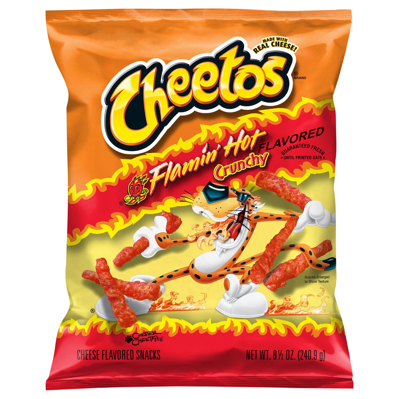 Cheetos Cheese Puffs, 8 Ounce Bag, cheetos brasil 