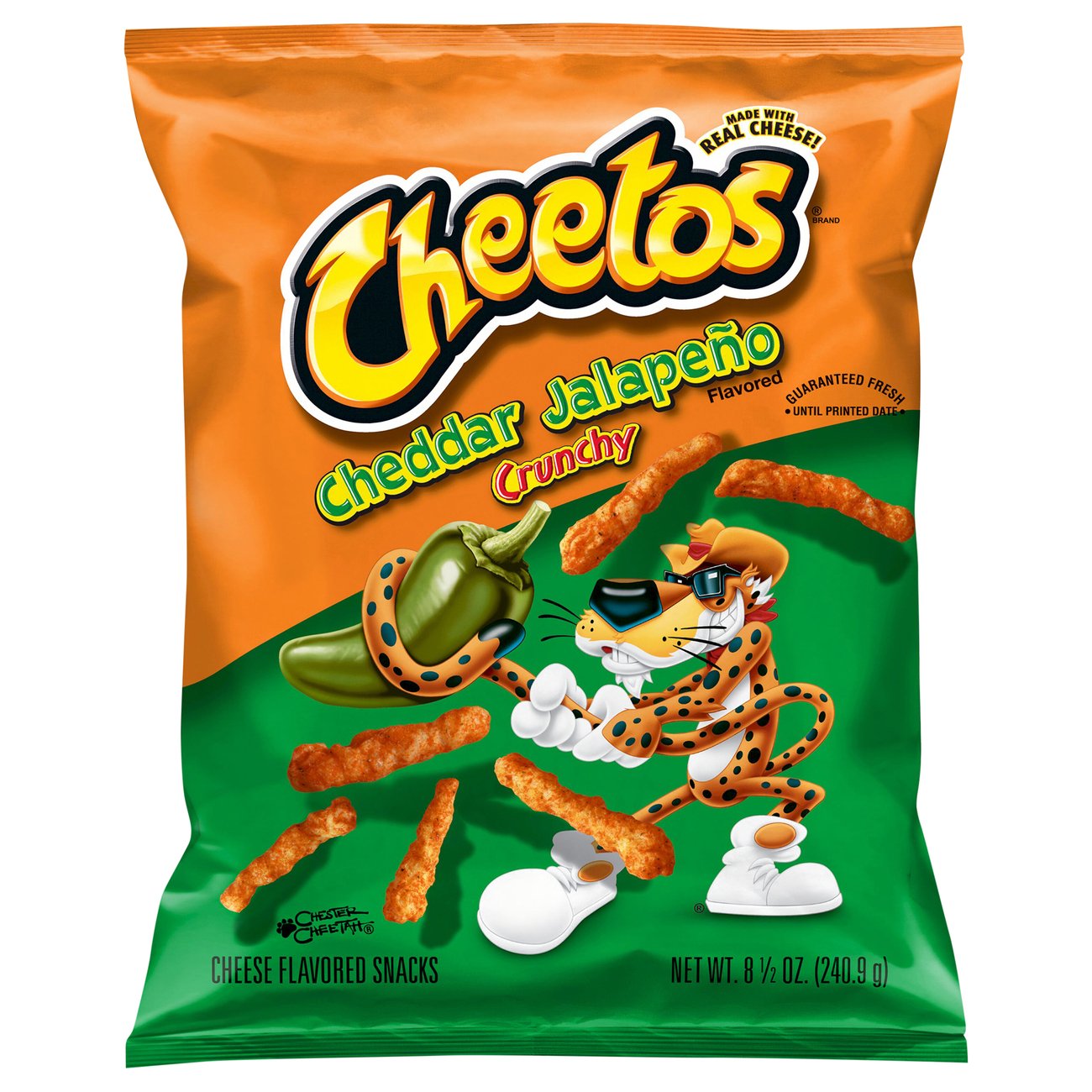 Cheetos Crunchy Cheddar Jalapeno Snacks Shop Chips At H E B