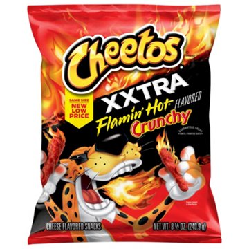 Cheetos XXTRA Flamin' Hot Crunchy Cheese Flavored Snacks