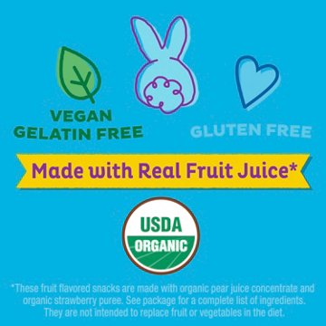 Annie's Organic Swirly Strawberry Fruit Tape, 6 ct