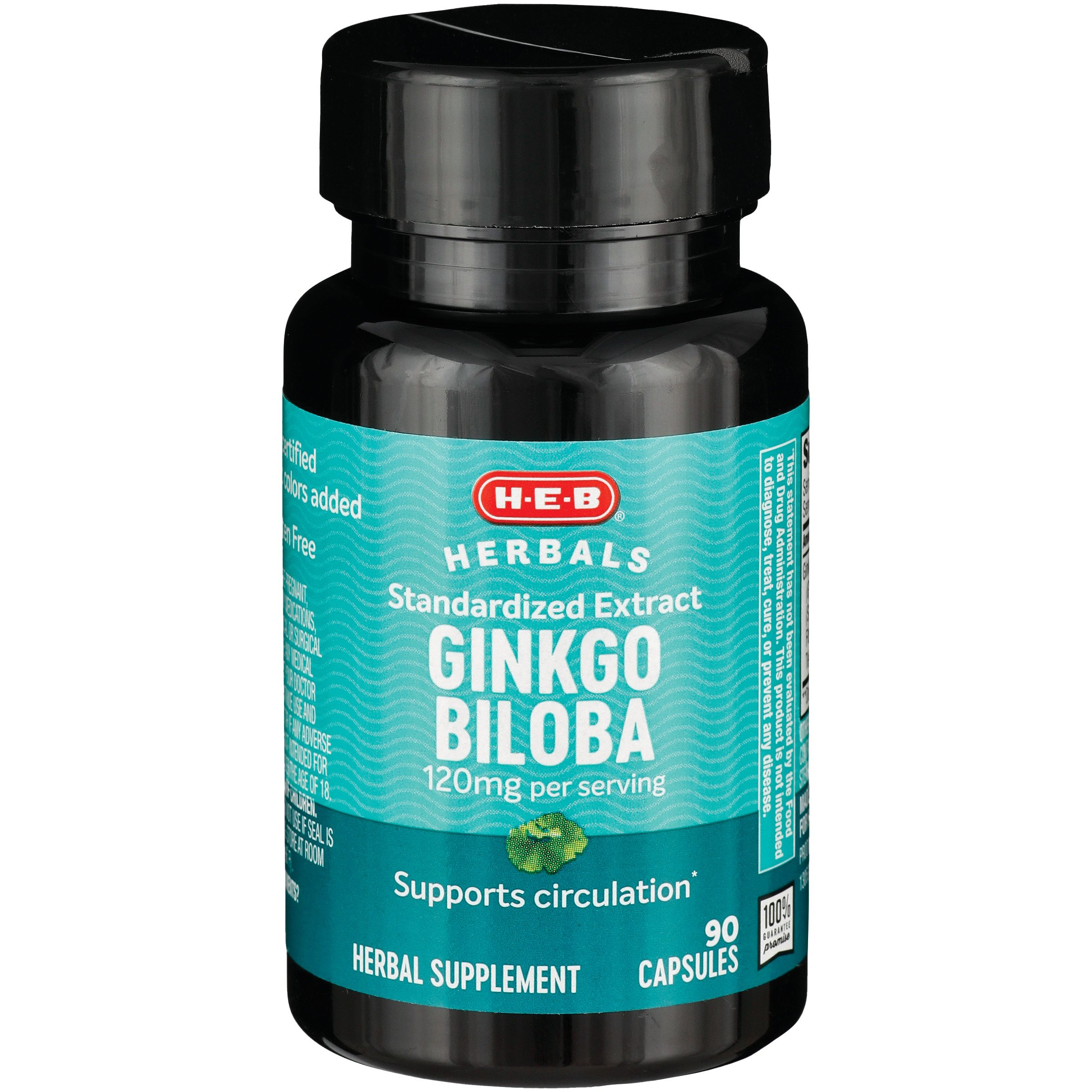 Bekwaam aansporing bedriegen HEB Ginkgo Biloba 120 mg - Shop Vitamins & Supplements at H-E-B