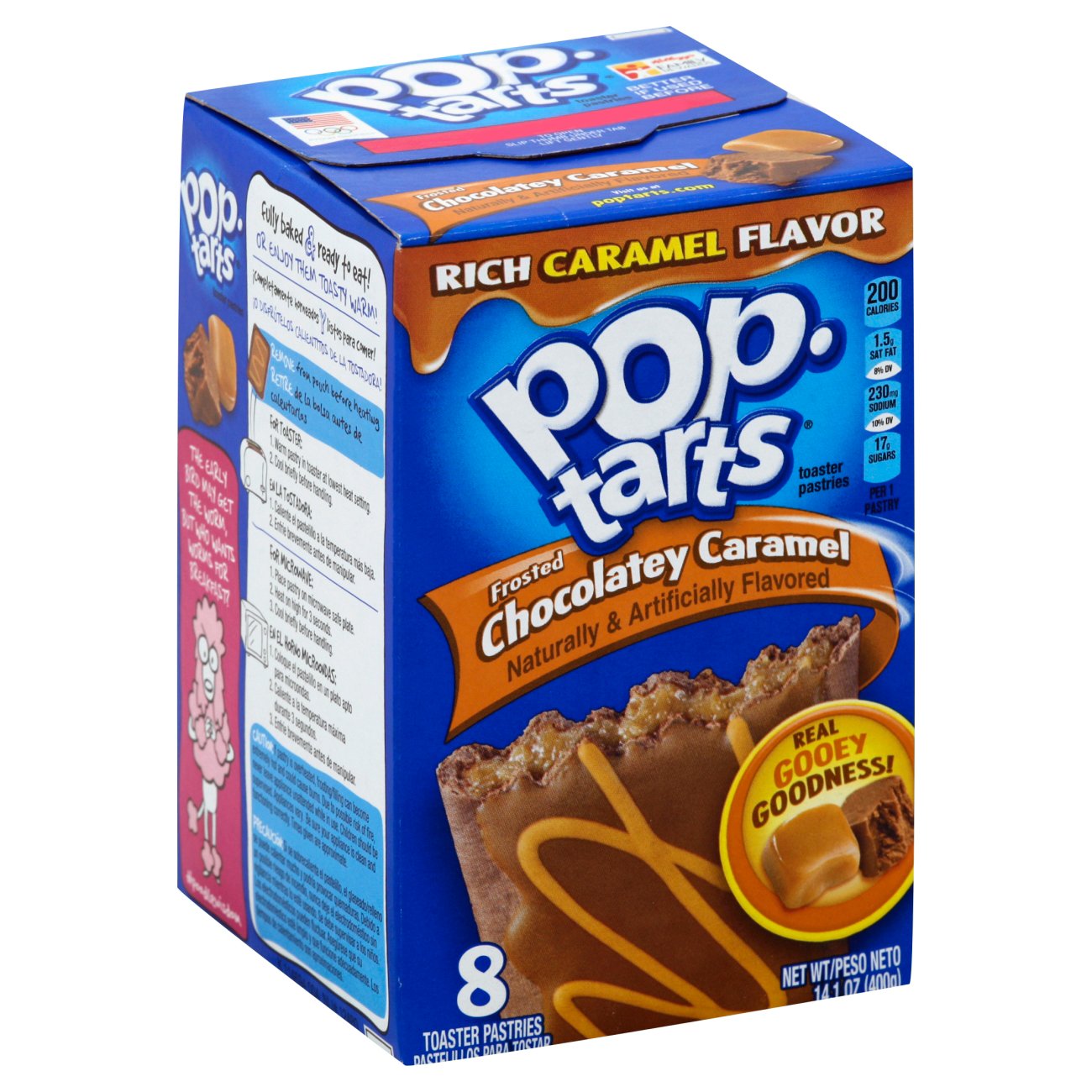 Kellogg's Frosted Chocolatey Caramel Pop Tarts Shop Cereal