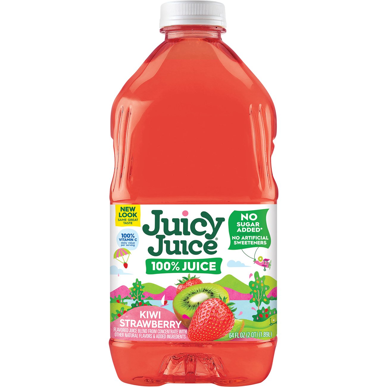 JUICY JUICE 100 JUICE Kiwi Strawberry 48 Plastic New Releases