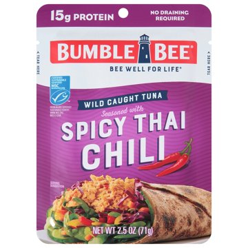 Bumble Bee Spicy Thai Chili Seasoned Tuna Pouch, 2.5 oz