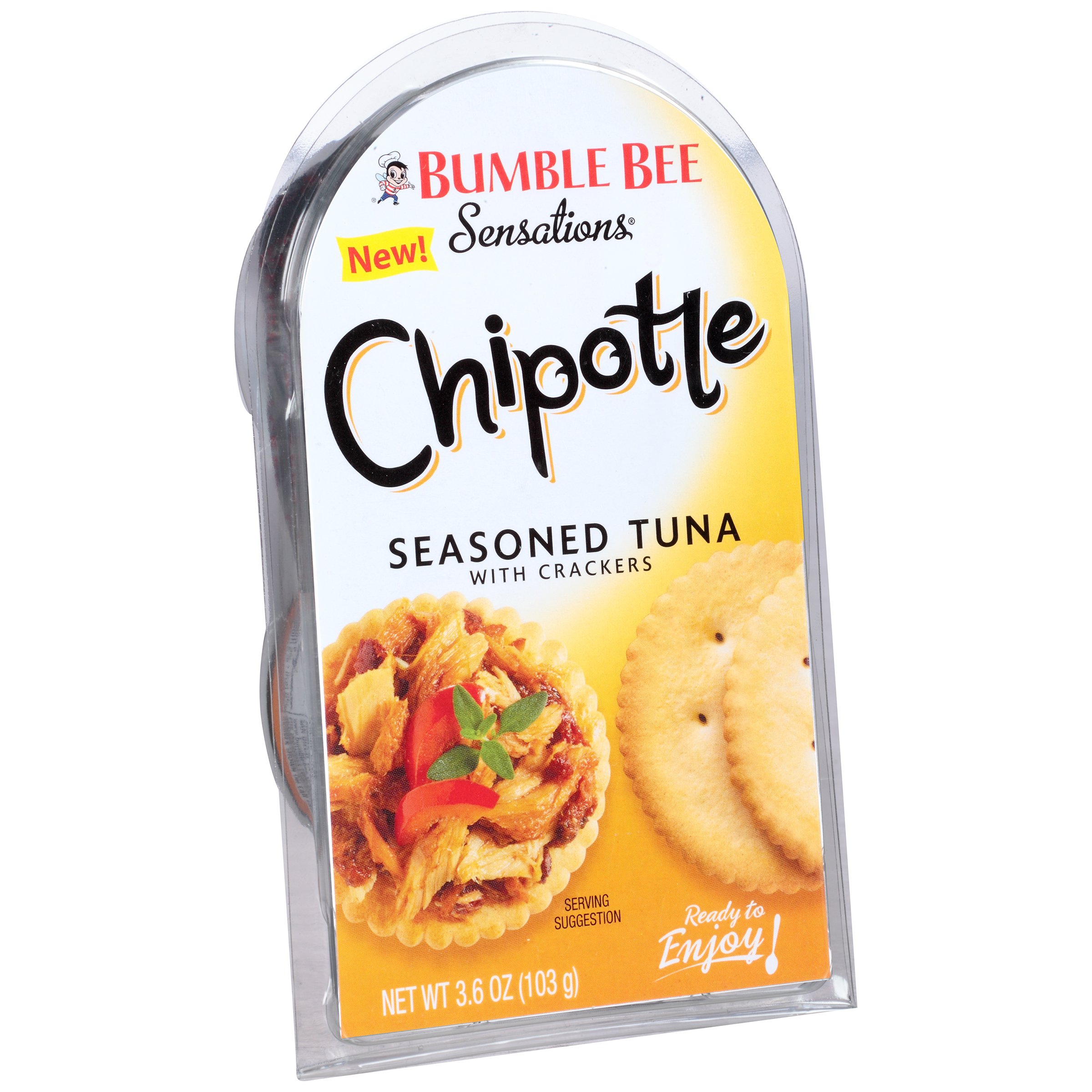Bumble Bee Sensations Chipotle Seasoned Tuna with Crackers Shop Snack
