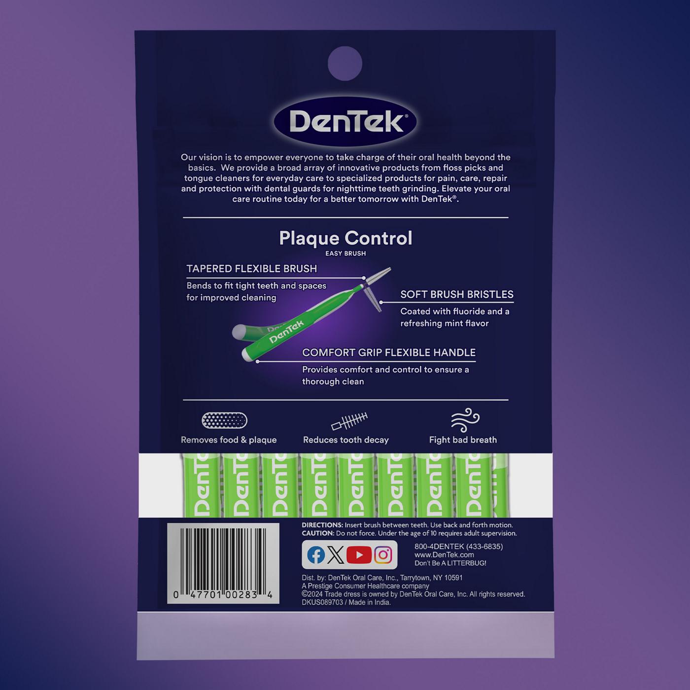 DenTek Easy Brush Plaque Control Interdental Cleaners - Tight; image 2 of 5