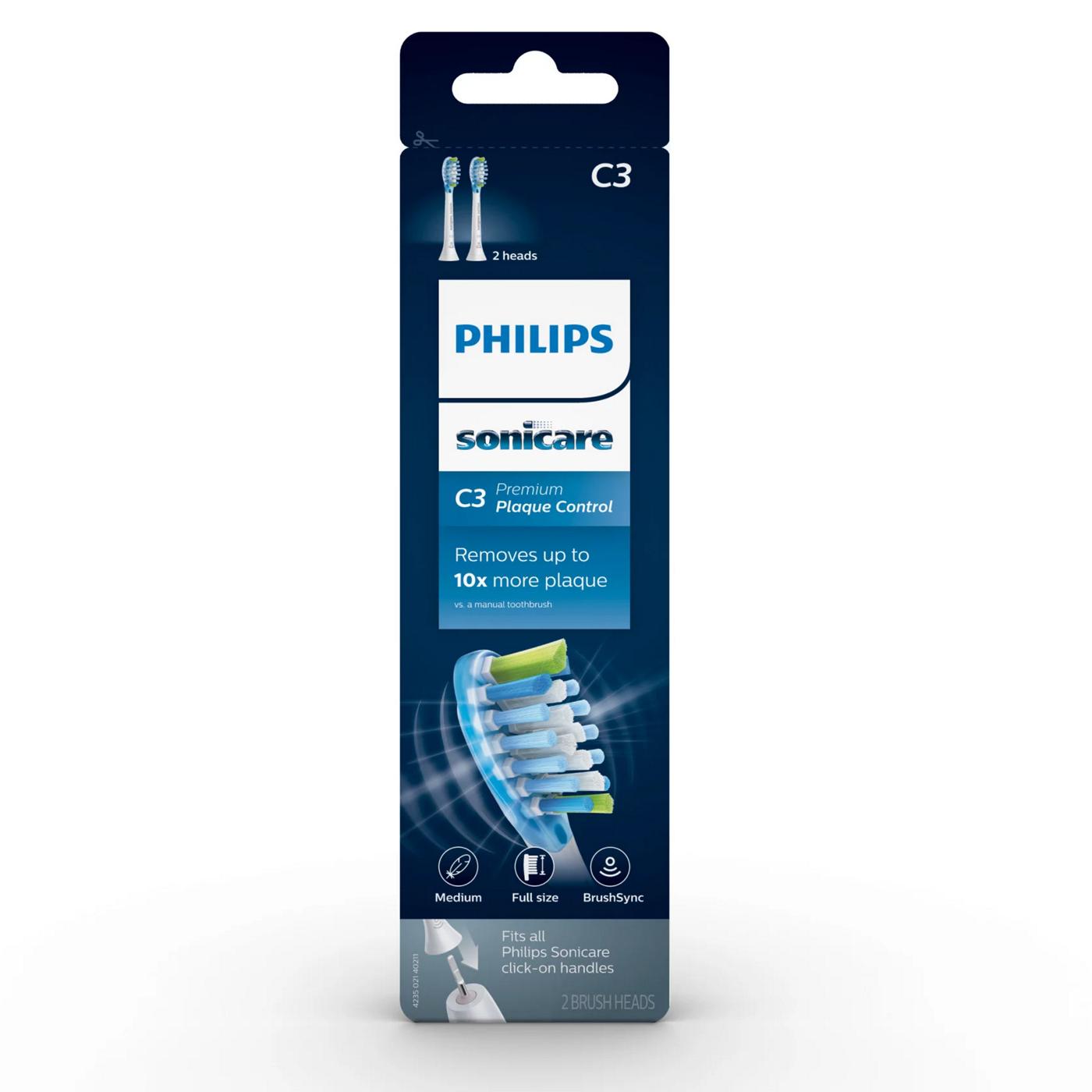 Philips SoniCare AdaptiveClean Toothbrush Heads; image 1 of 3