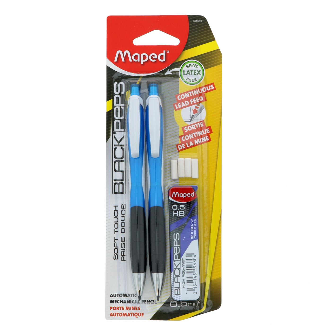 Maped Black Peps Auto Mechanical Pencils Assorted Varieites; image 1 of 2