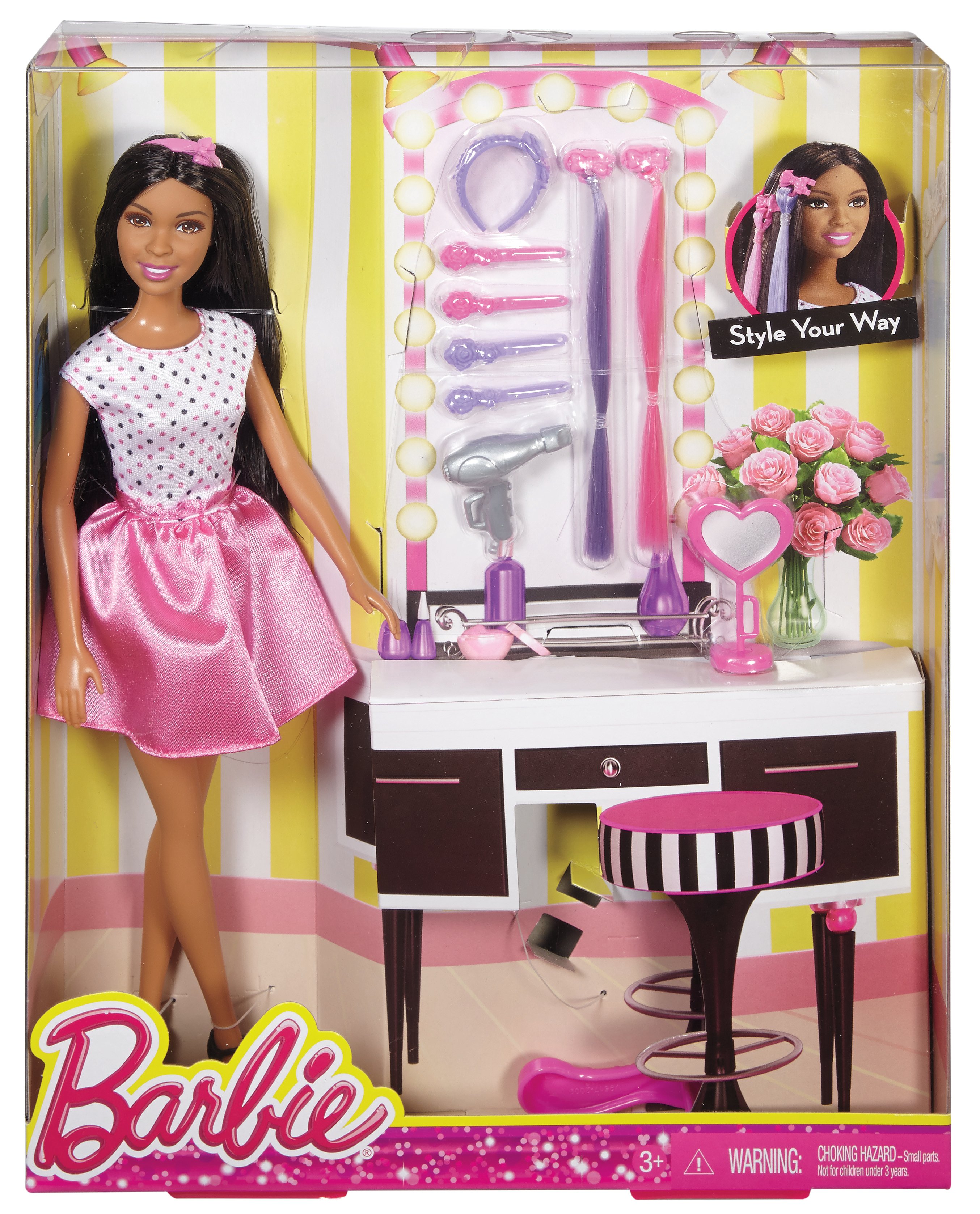 Barbie Style Your Way Doll & - Action Figures & Dolls at H-E-B